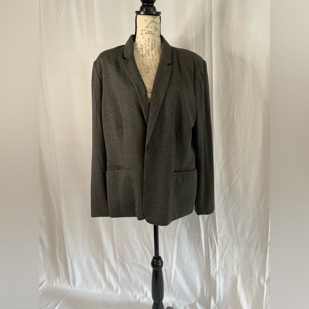 XL Old Navy lapel collar Gray Blazer